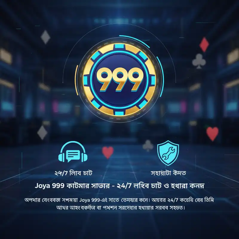 Joya 999 কাস্টমার সাপোর্ট ২৪/৭ সহায়তা কেন্দ্র
